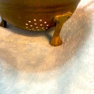 Vintage Copper Colander